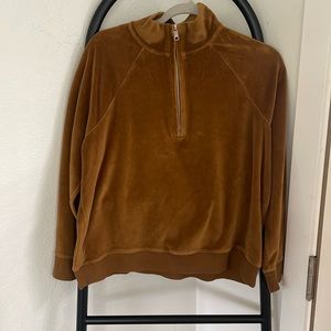 Madewell half zip pullover in toffee. Fantastic condition!